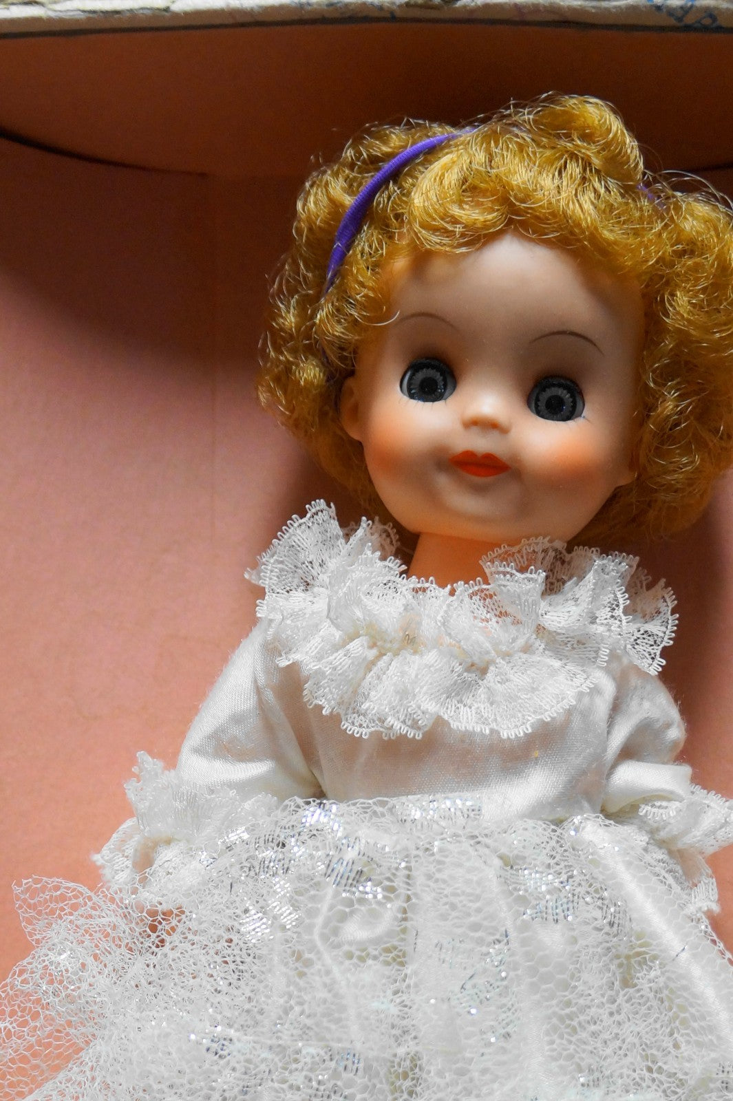 Sears Happi-Time Plastic Doll 1950s 14"