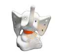 Vintage Ceramic Elephant Earring Holder Trunk Up Ring Holder