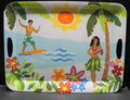 Target Aloha Summer Hawaii Theme Melamine Large Serving Tray 2003