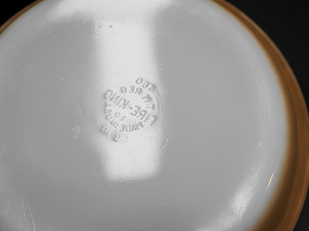Anchor Hocking Fire-King Peach Lustre 9 IN Pie Plate Baking Dish