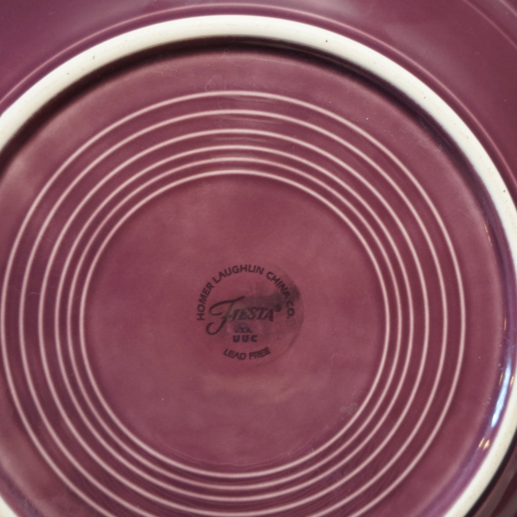 Homer Laughlin Fiesta Fiestaware Heather Purple Dinner Plates Set of 6