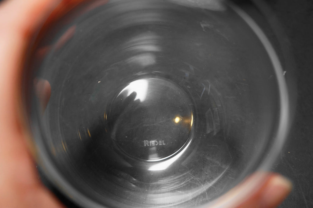 Riedel Crystal O Stemless Gin Tonic Glasses Pair Blown Glass