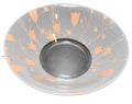 Arcoroc France Pink Tulips Frosted Glass Serving Bowl
