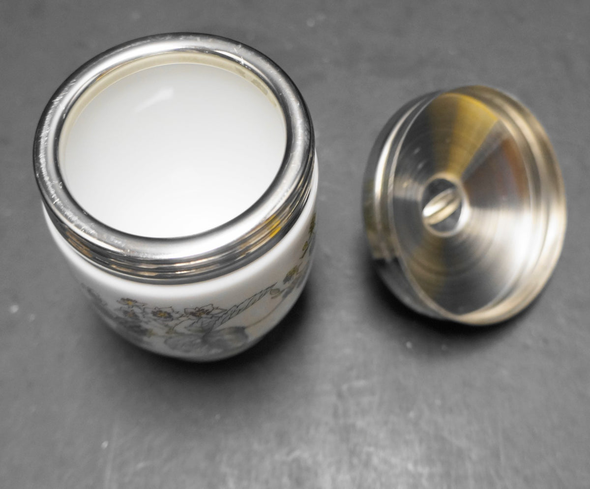 Royal Worcester Lavinia Blackberry Bone China Egg Coddler