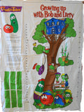 VeggieTales Growing Up WIth Bob and Larry Growth Chart Fabric Panel