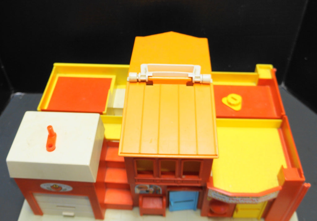 Fisher Price Main Street Village 1973 #997 Buildings Only