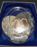 Mikasa Cherish Crystal Oval Picture Frame NOS W Germany