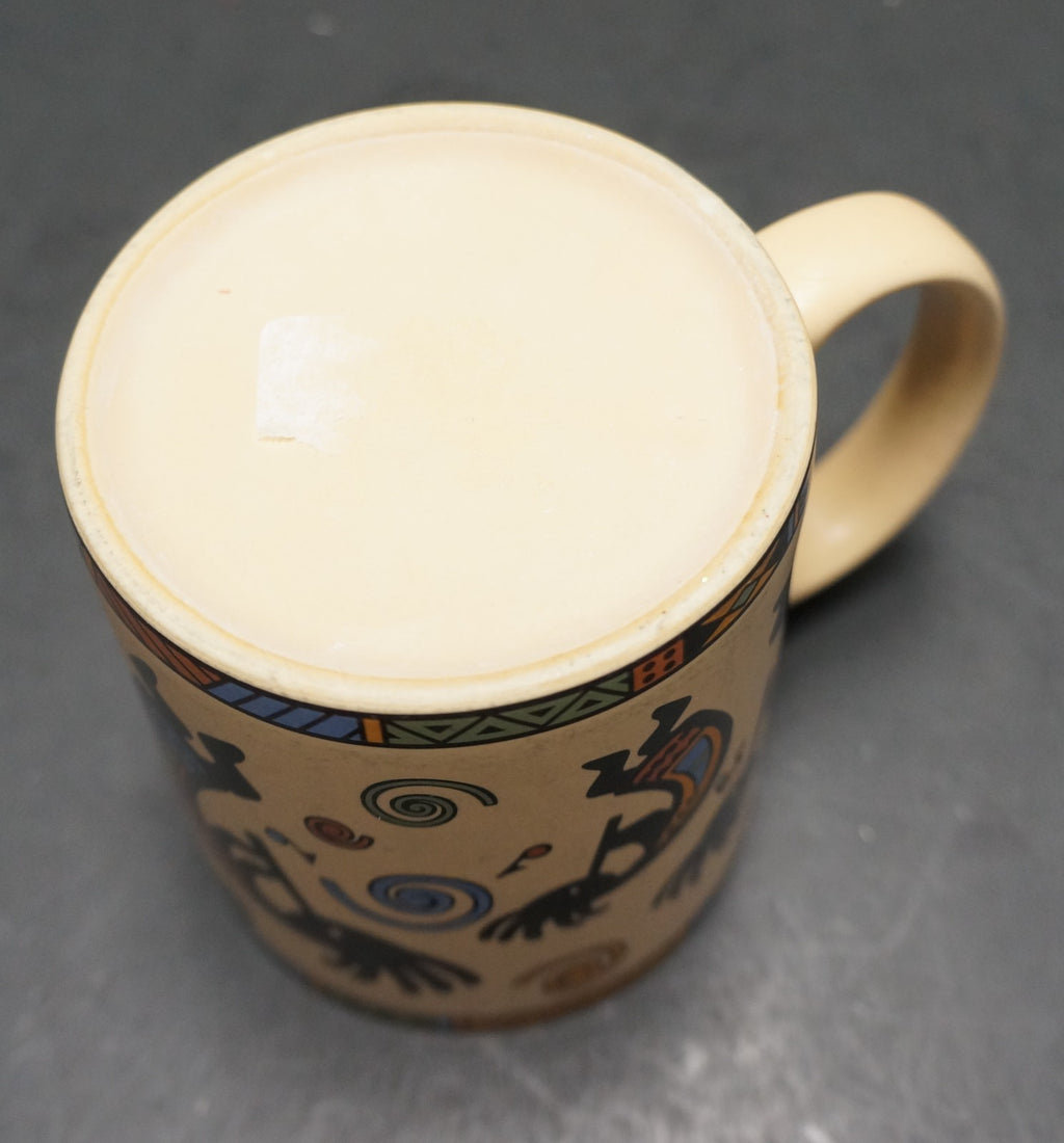 Puerto Rico Souvenir Mug Agiftcorp Taino Kokopelli Dancing Musicians