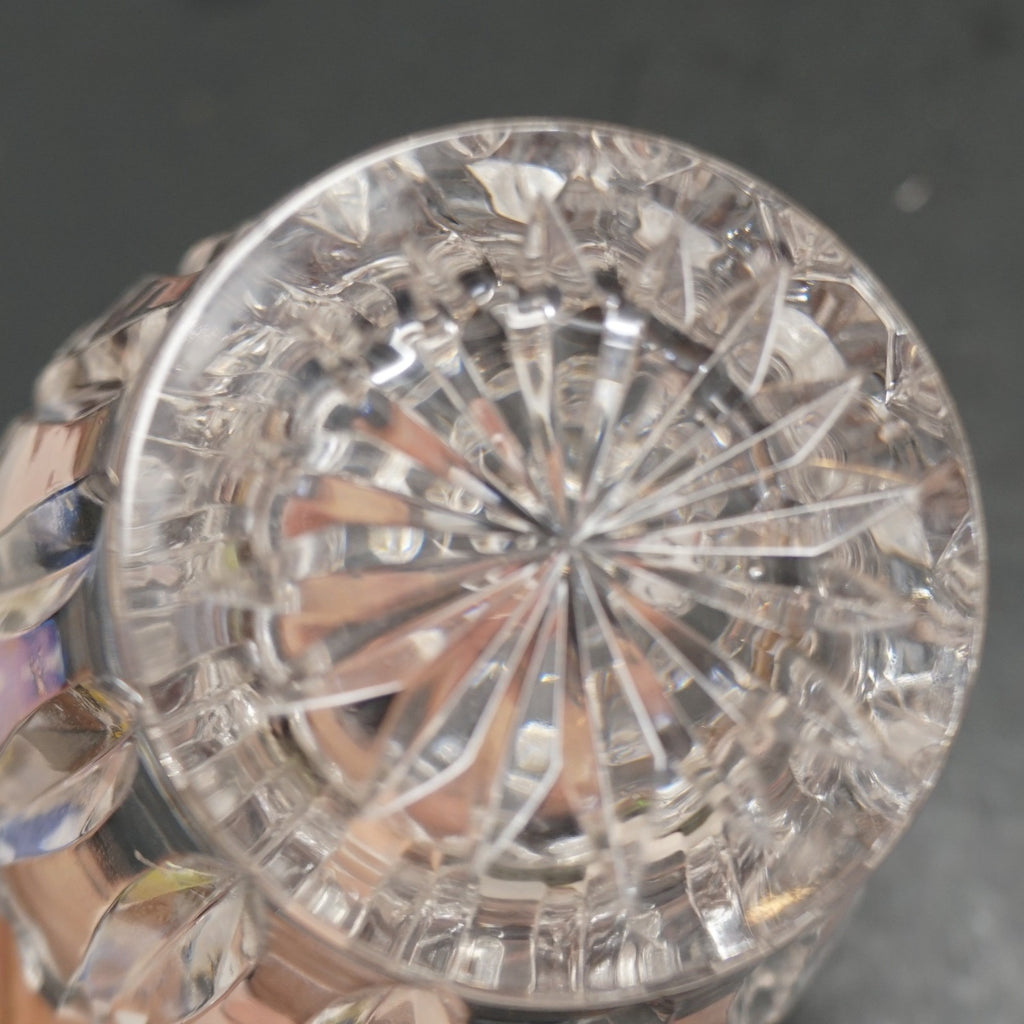 Waterford Sheridan Crystal Bouquet Vase 6Ã¢â‚¬Â Elegant Vertical Cuts