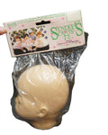 Sydnee's Crafts Missy Vinyl Doll Head Medium Size 1990 New Old Stock
