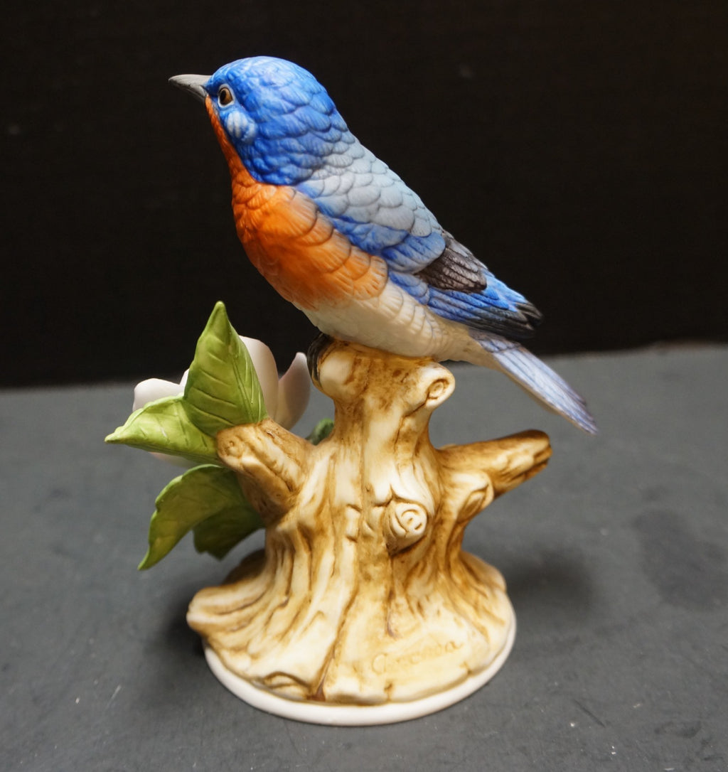 Andrea by Sadek Bluebird 8572 Bird Figurine 1990