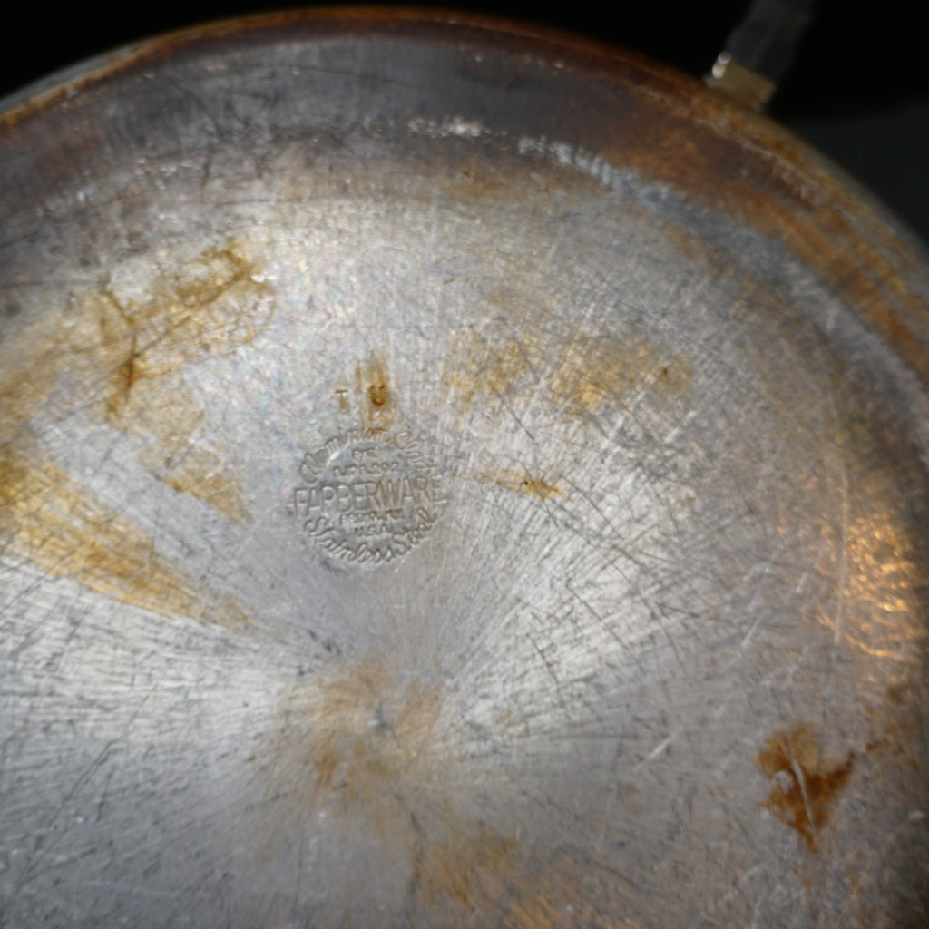 Farberware Aluminum Clad Stainless Steel 12" Skillet Frying Pan Chicken Fryer