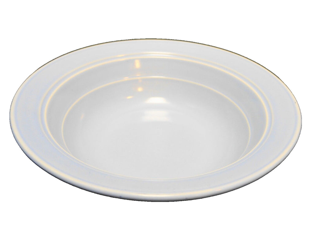 Vernon Kilns Modern California Azure Blue Round Vegetable Bowl