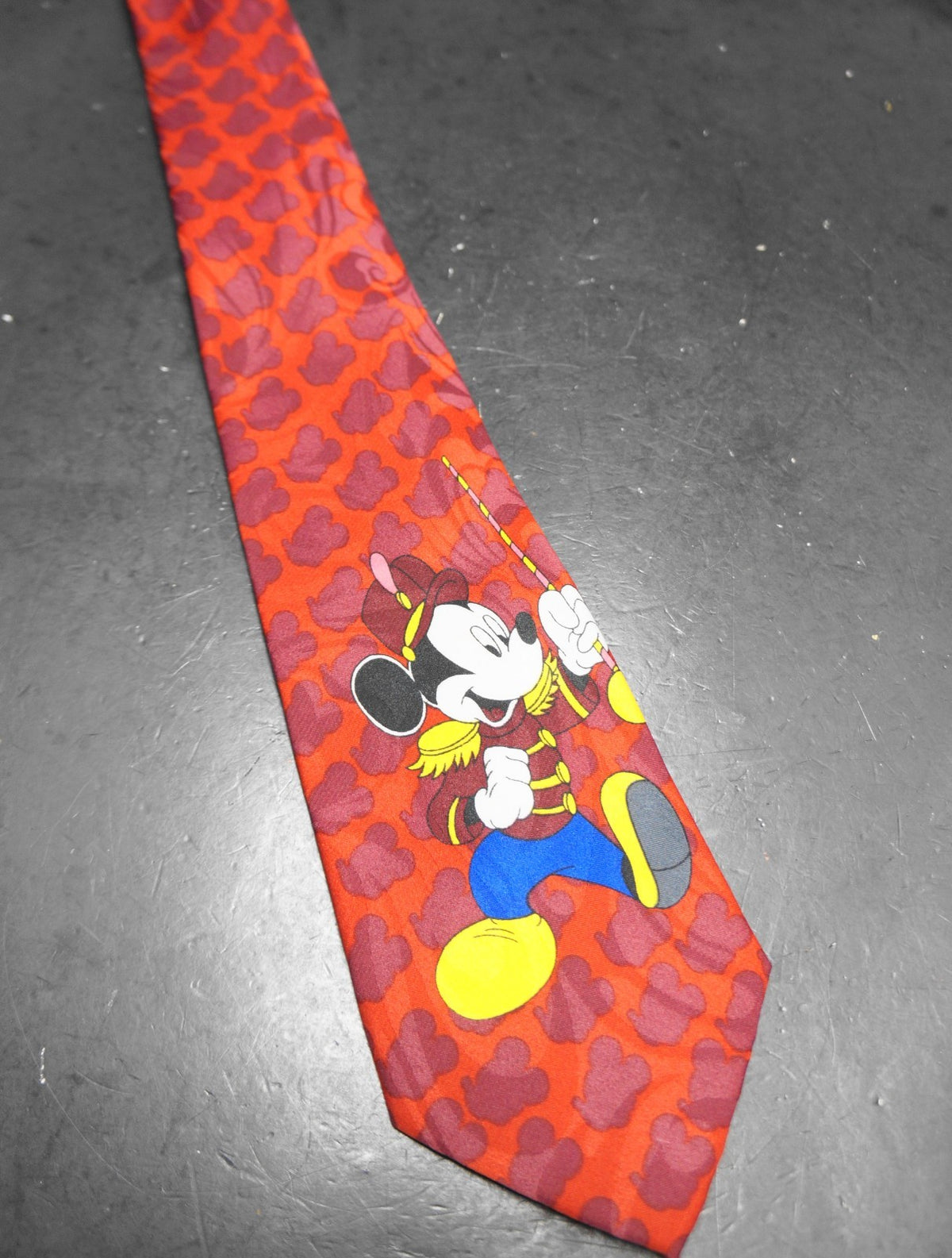 Mickey Mouse Drum Major Marching Band Balancine Tie