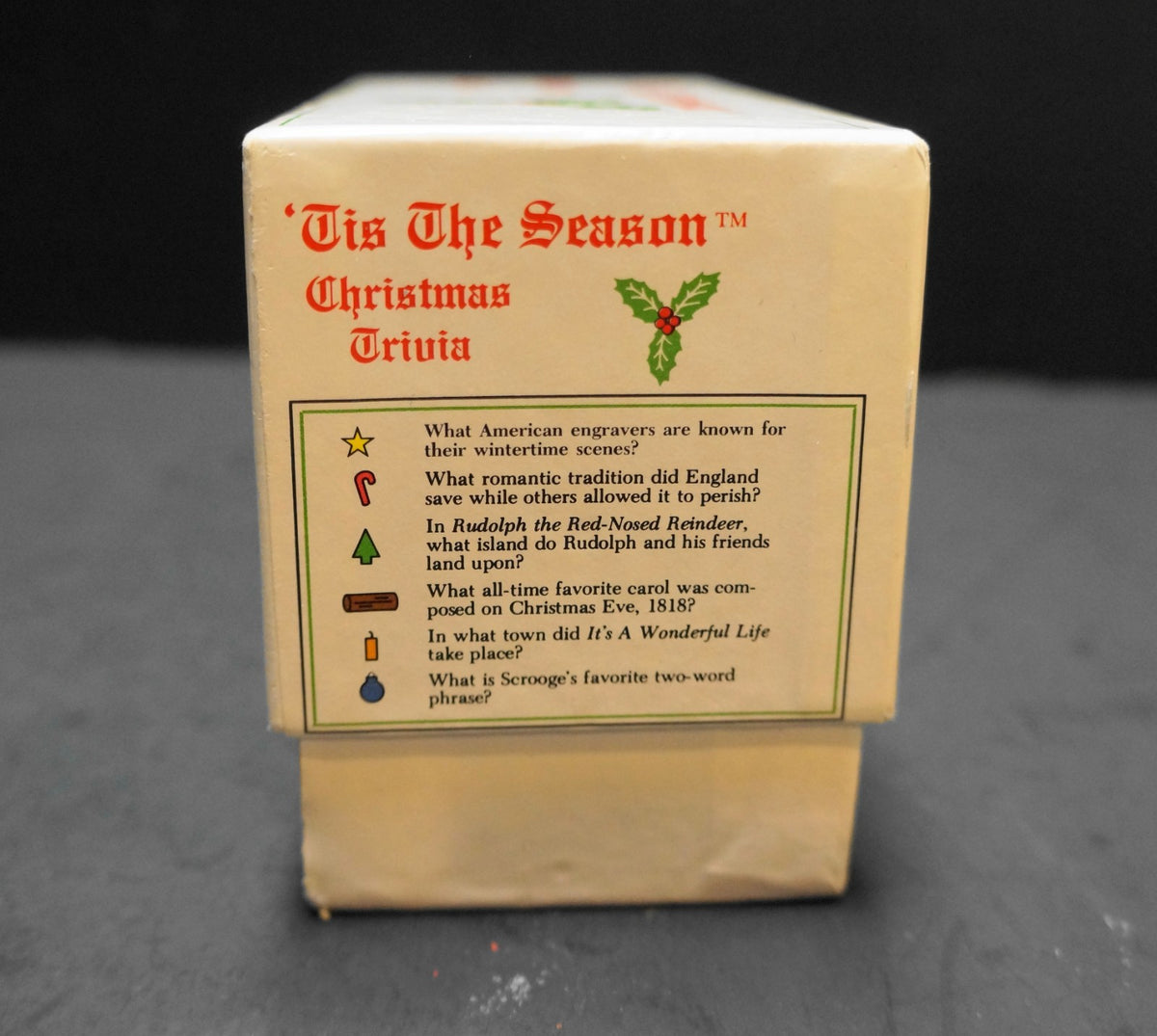 'Tis the Season Christmas Trivia Game 1996 Edition Debco Anton