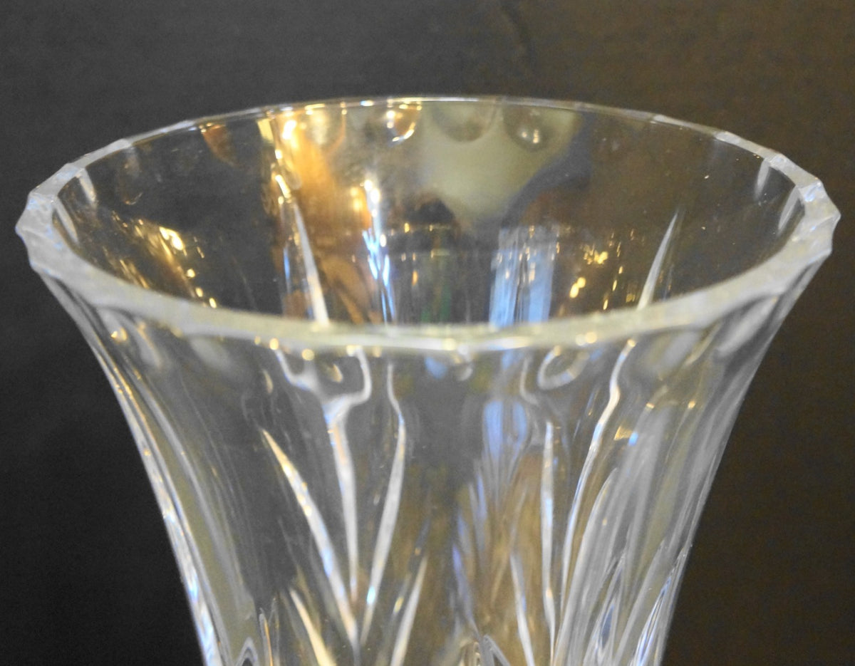 Cristal d'Arques Durand Masquerade 11 IN Huge Flared Vase