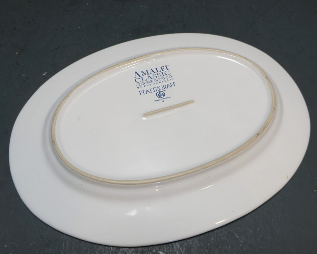 Pfaltzgraff Amalfi Classic Oval Platter 12 1/4"