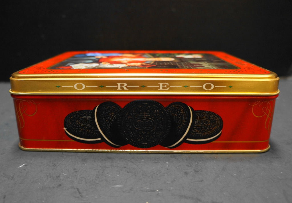 Oreo Unlock the Magic Grandfather Remembers 1994 Christmas Tin