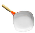 Arabia Finel Seppo Mallat Red White Enamel Square Frying Pan Used