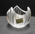 Mikasa Pierpoint Crystal Tea Light Votive Candle Holder Cut Vertical Fan