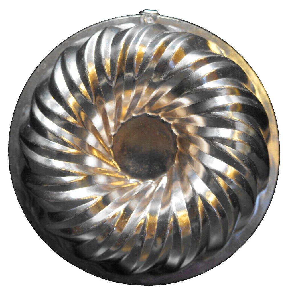 Spiral Twist Aluminum Ring Jello Gelatin Mold Hong Kong