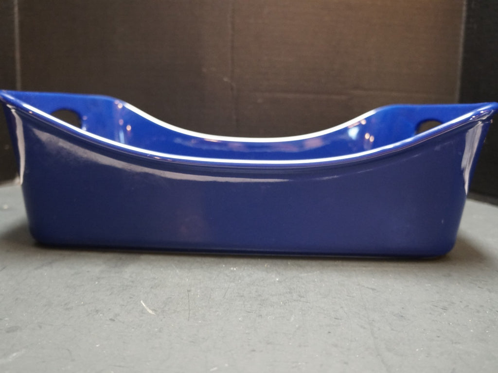 Rachael Ray Stoneware 4qt Baking Lasagna Roasting Pan 9 x 13 Cobalt Blue