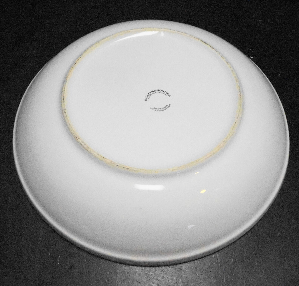 Williams and Sonoma Herb Pattern Pasta Serving Bowl 13 IN Portugal