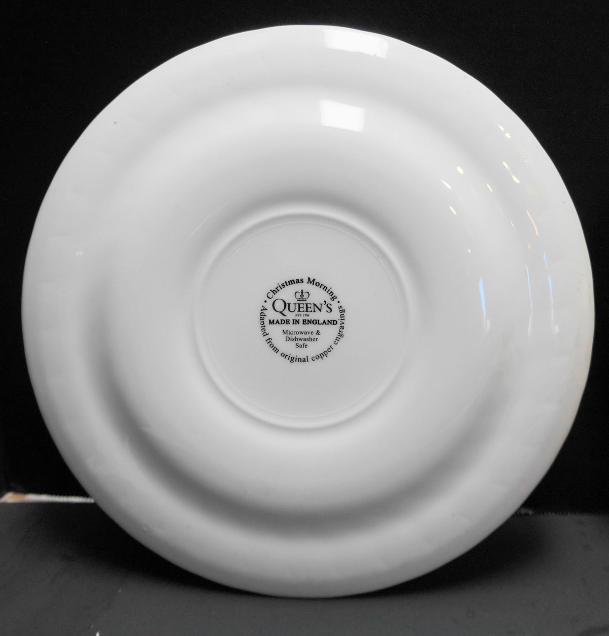 Queens Christmas Morning Dinner Plates Set of 3