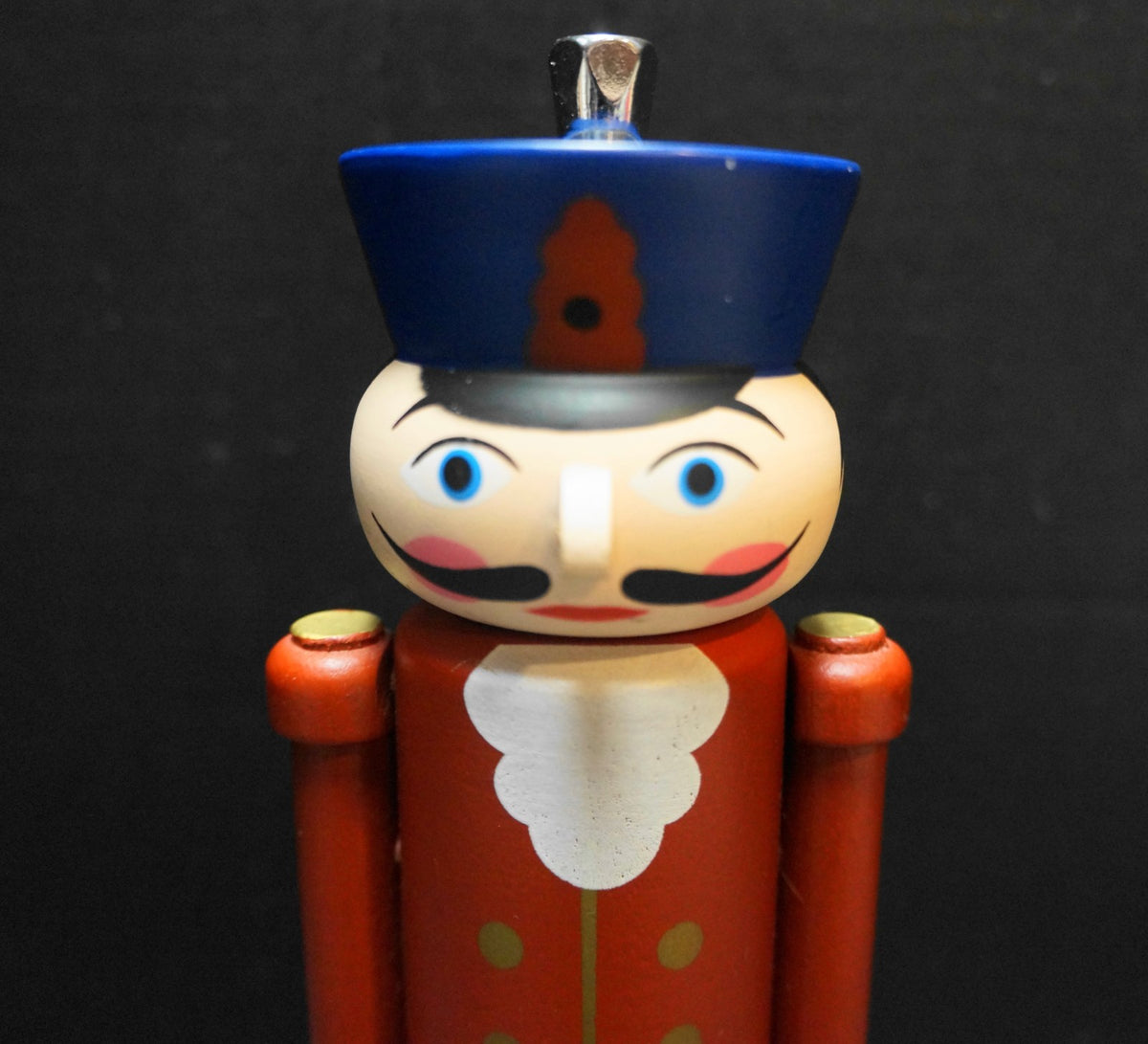 Wooden Nutcracker Soldier Pepper Mill Grinder