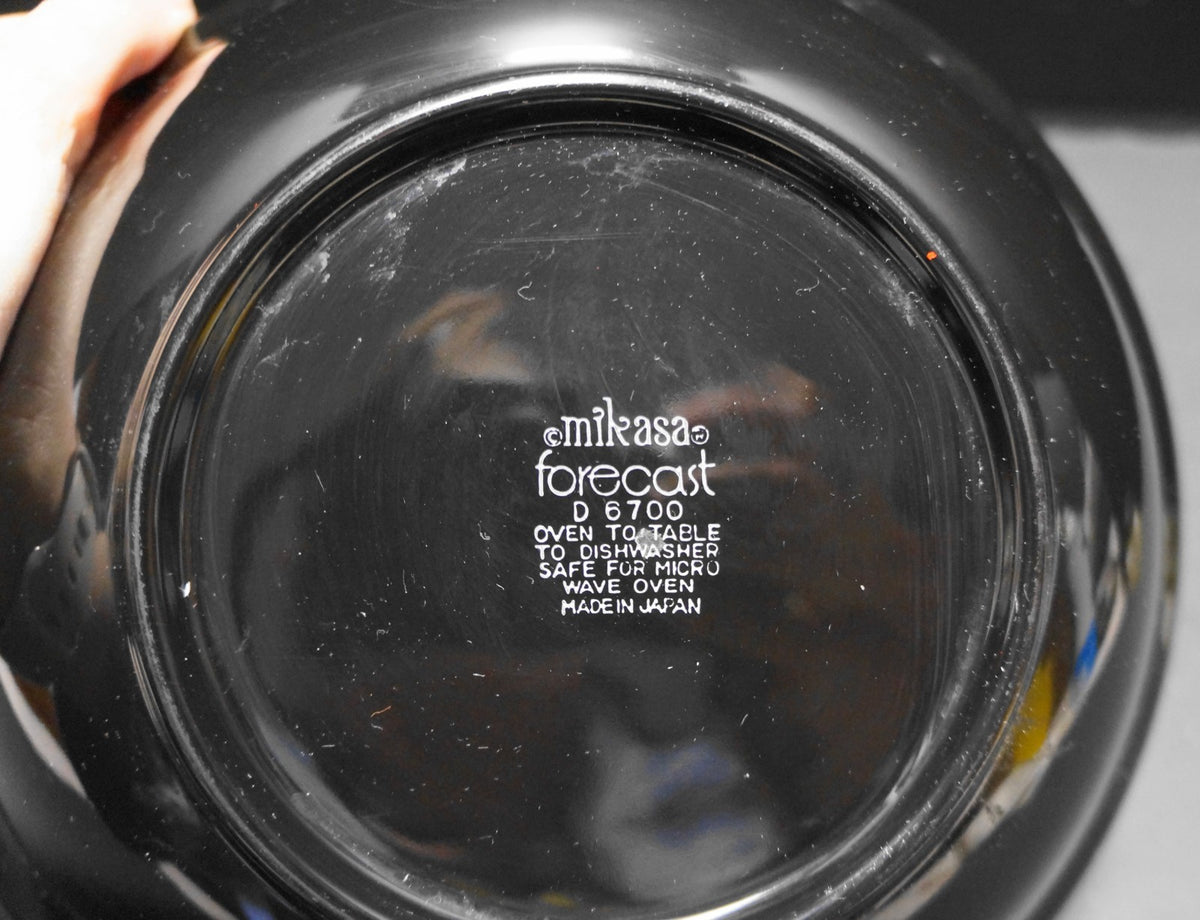 Mikasa Forecast Solid Black Open Round Vegetable Serving Bowl
