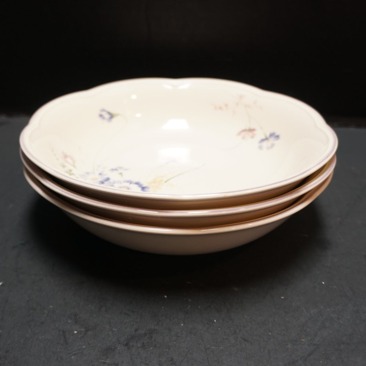 Mikasa Stephanie Rondo Soup Bowls Set of 3
