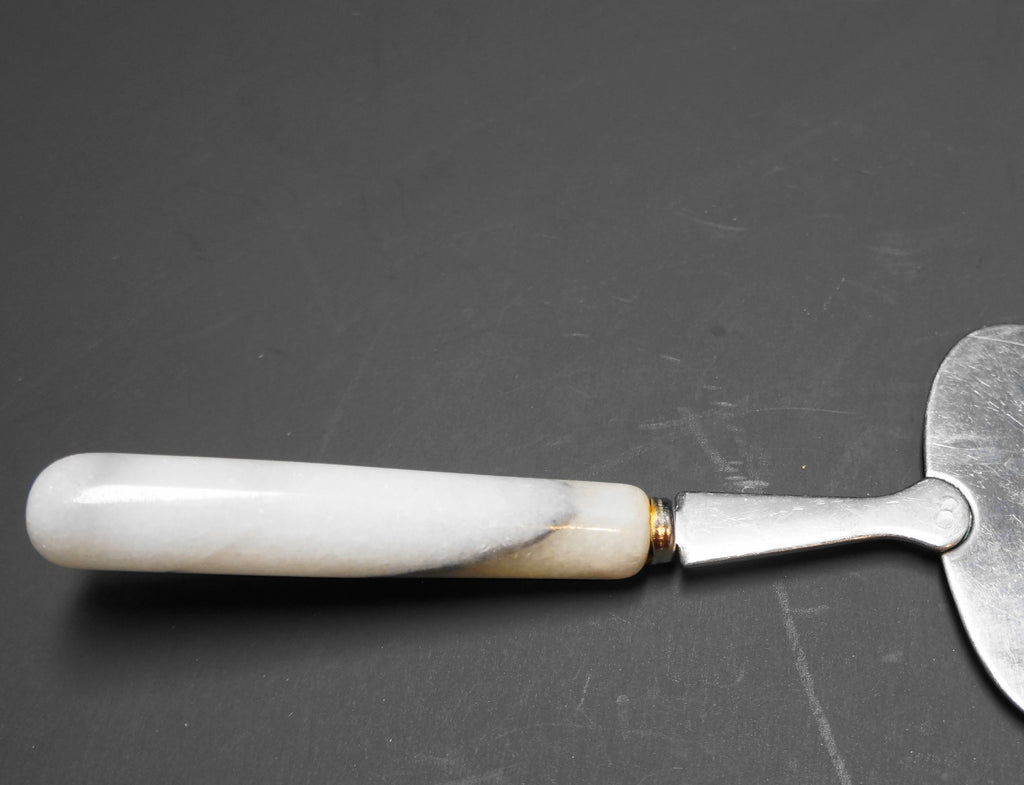 White Marble Handle Cheese Slicer