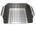 Weber Stainless Square Grill Basket 9 1/2" x 7 1/2" x 2 Used