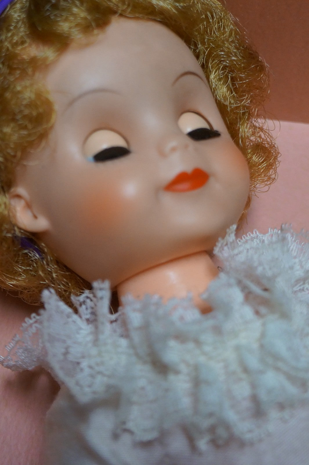 Sears Happi-Time Plastic Doll 1950s 14"