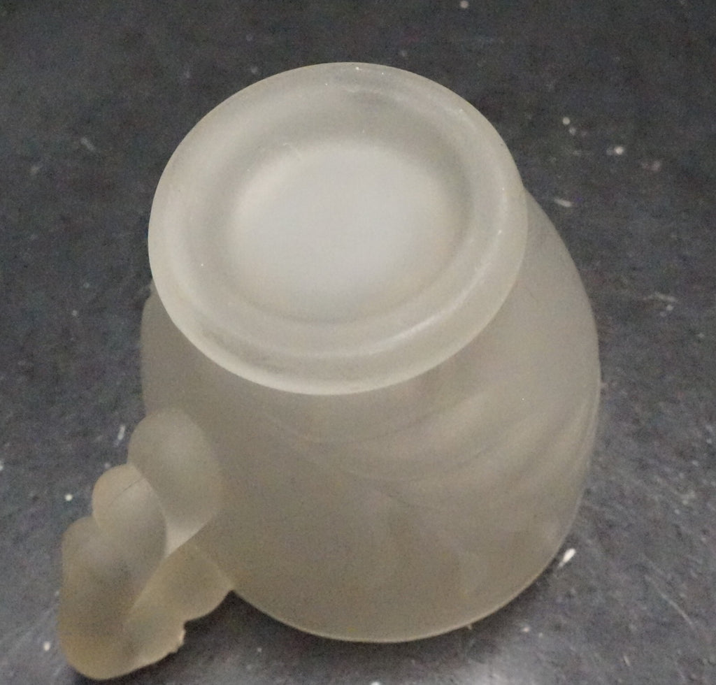 Indiana Glass Willow Frost Satin Creamer