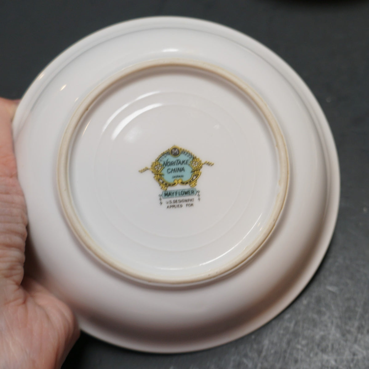 Noritake Mayflower 1930s Fruit Dessert Sauce Bowls Set of 4