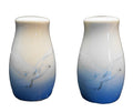 Blue White Seagull Salt Pepper Shakers Pair Japan
