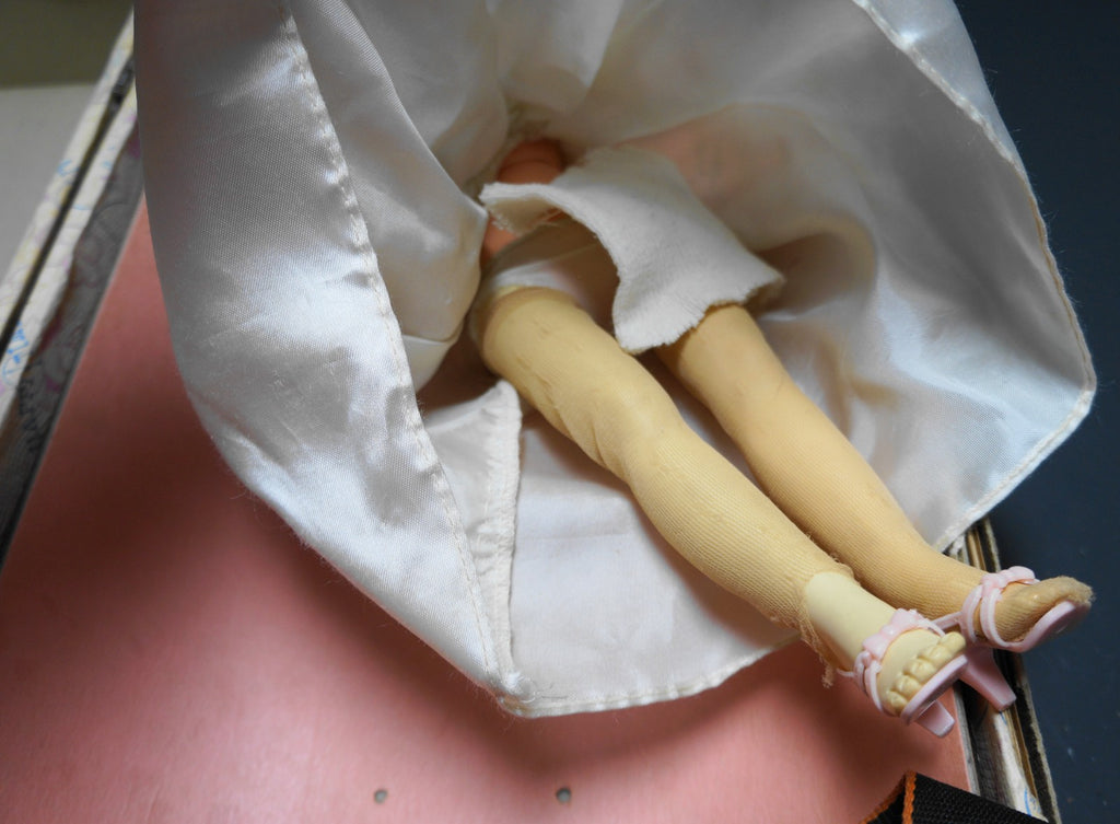 Sears Happi-Time Plastic Doll 1950s 14"