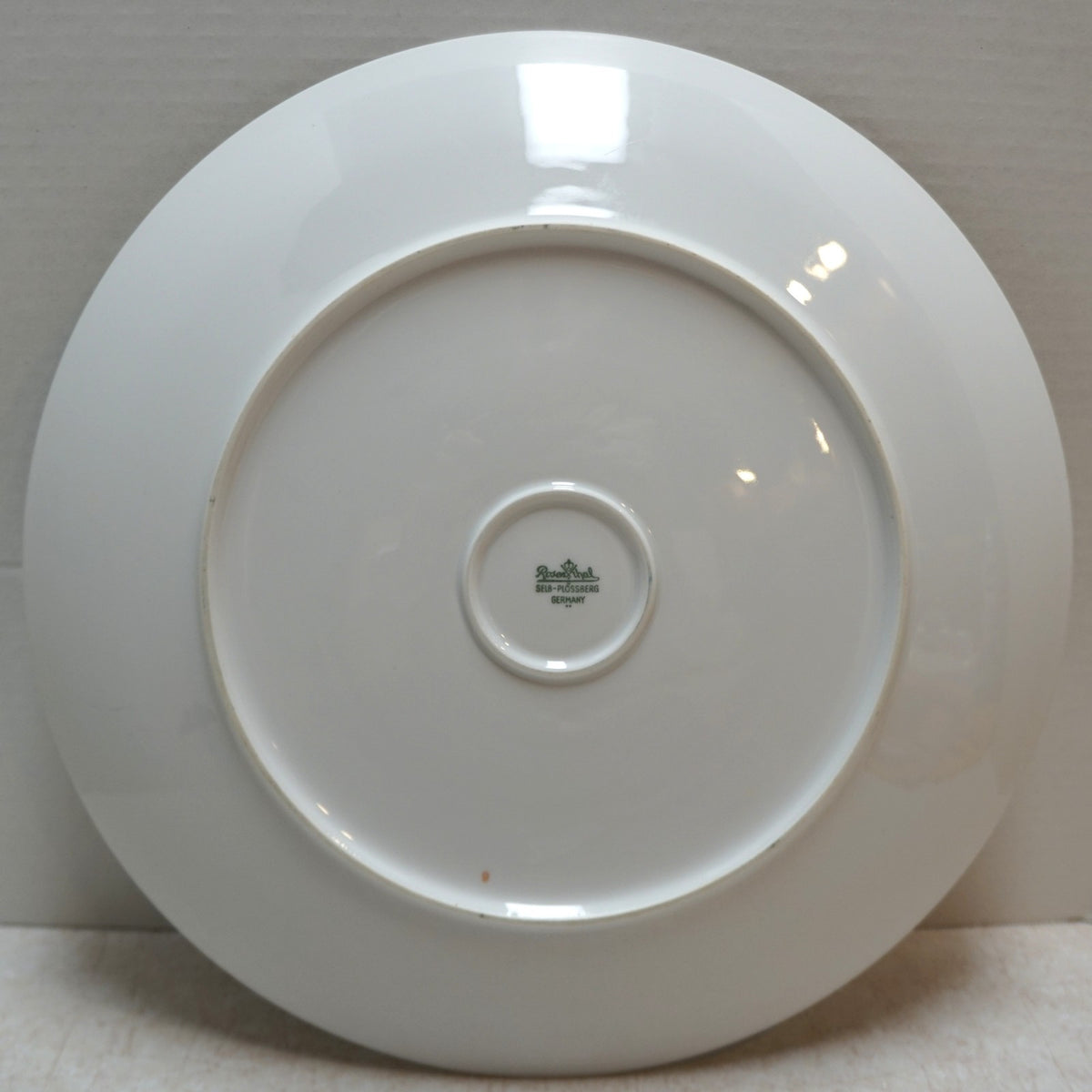 Rosenthal Aida Pink Rose Chop Plate Round Platter 1950s