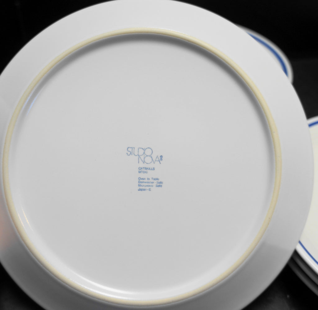 Studio Nova Catskills Salad Plates Soup Bowls Saucers 12 Pieces