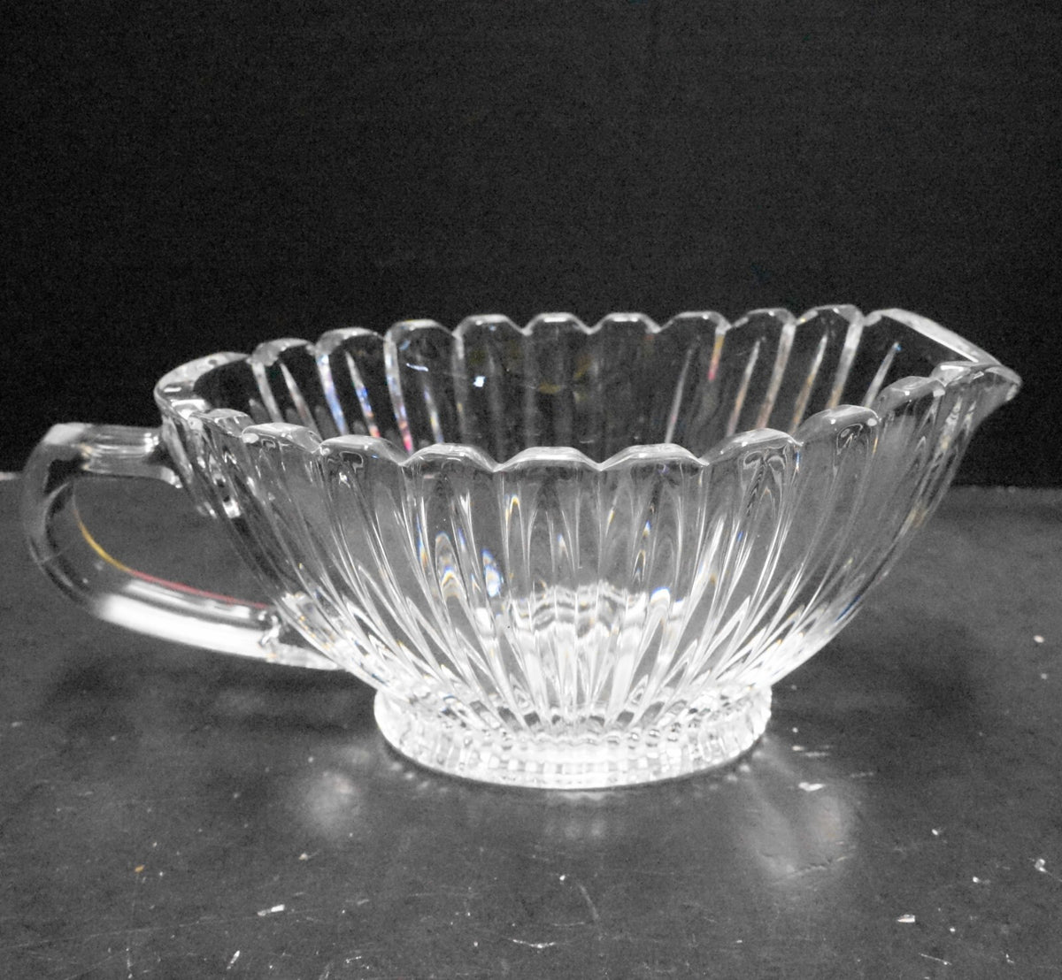 Mikasa Royal Suite Crystal Gravy Boat
