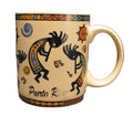 Puerto Rico Souvenir Mug Agiftcorp Taino Kokopelli Dancing Musicians