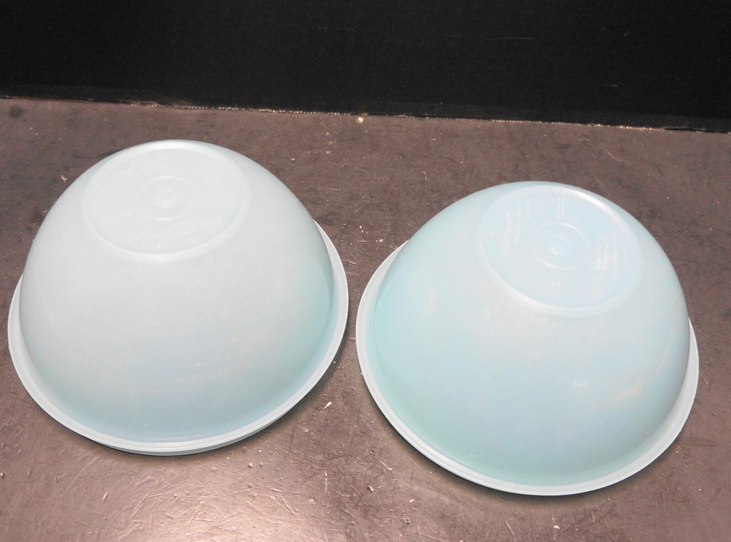 Tupperware Wonderlier Bowls Pair 234 Pale Blue Vintage Orlando No Lids