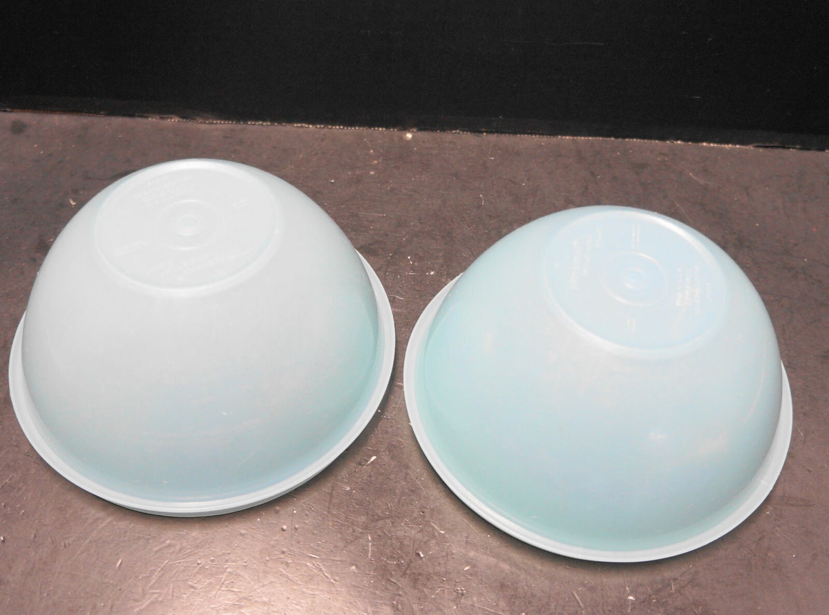 Tupperware Wonderlier Bowls Pair 234 Pale Blue Vintage Orlando No Lids