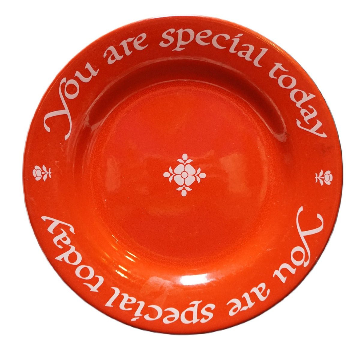 Waechtersbach Red You Are Special Today Ceramic Plate 1979