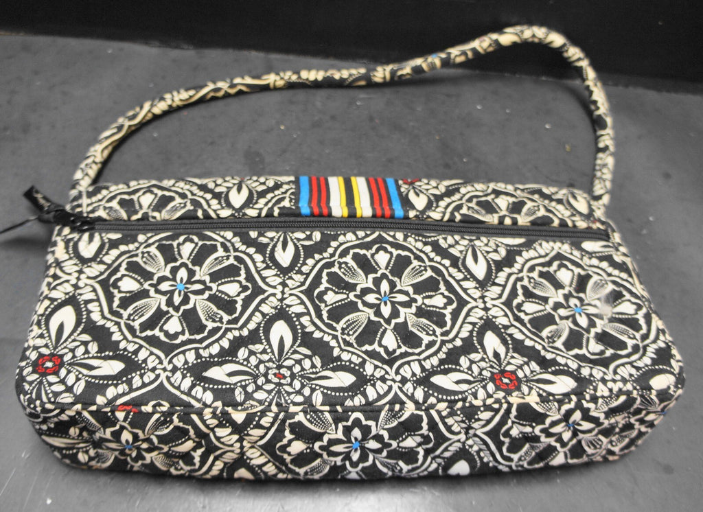 Vera Bradley Barcelona Knot Just A Clutch Black White
