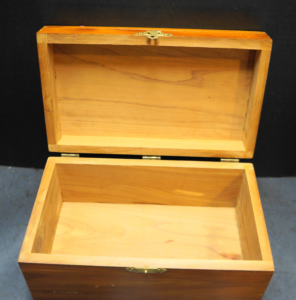 Cedar Chest Dresser Box Handmade Unsigned