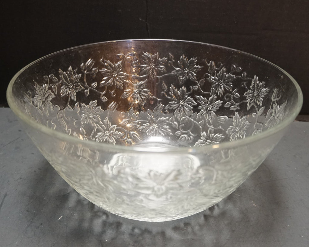 Princess House Fantasia Salad Punch Bowl 10 3/4 IN