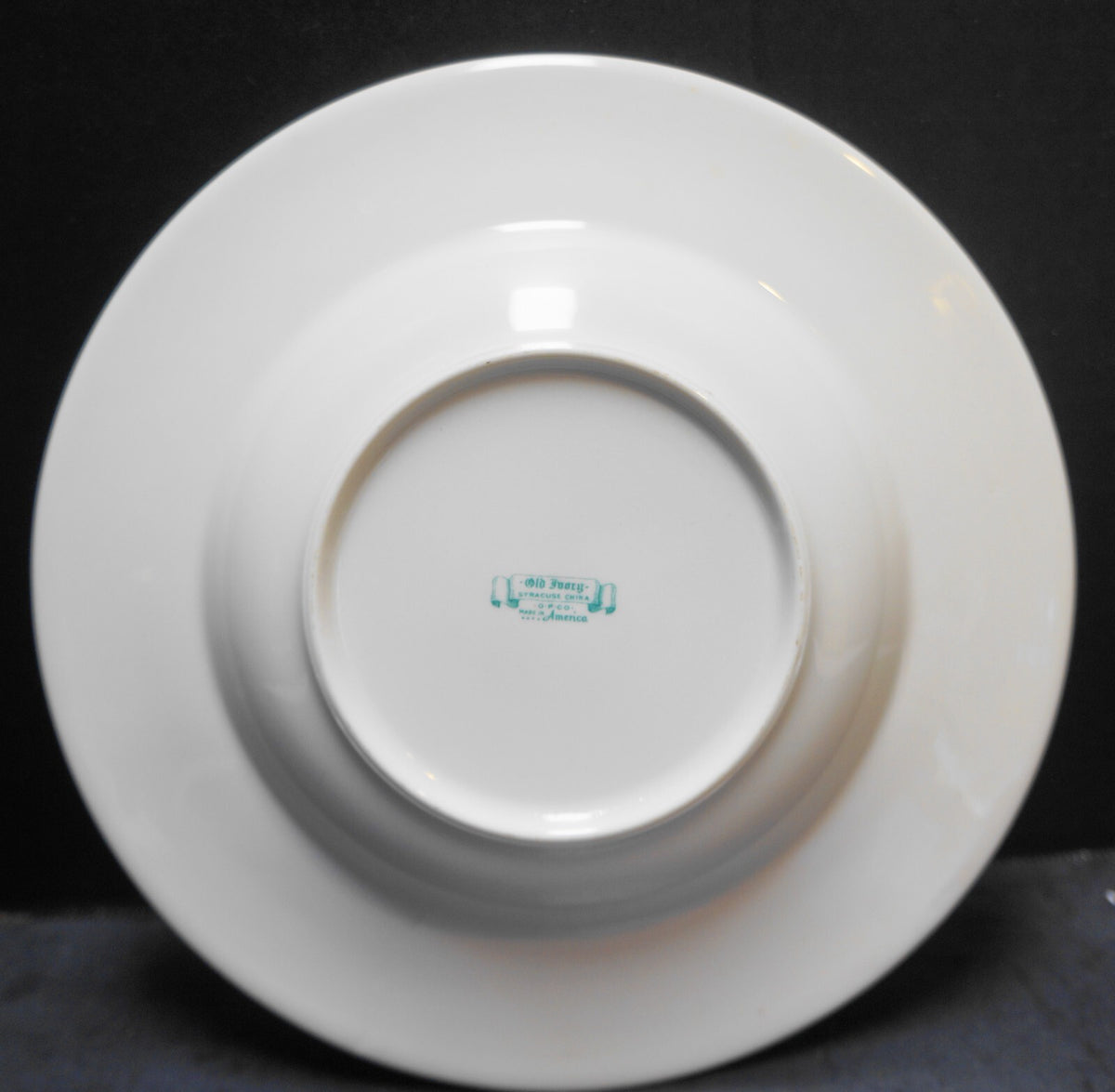 Syracuse Old Ivory Coventry Rimmed Soup Bowl Floral