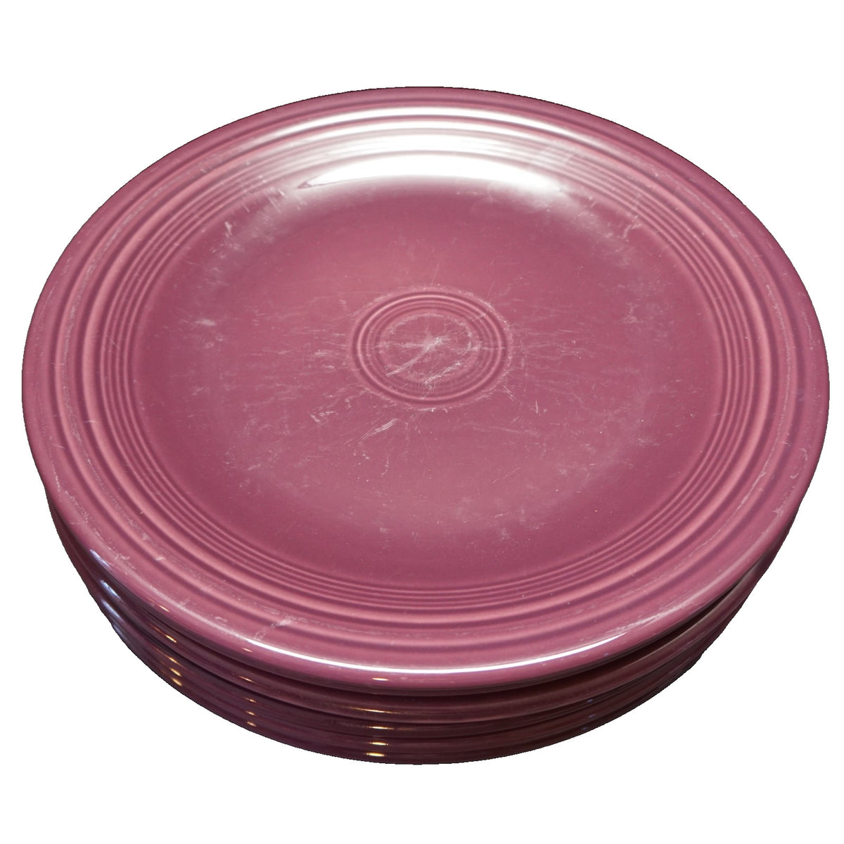 Homer Laughlin Fiesta Fiestaware Heather Purple Dinner Plates Set of 6